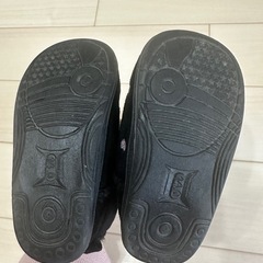 最終値下げキッズムートンブーツ　2点セット　14センチ　の画像