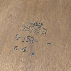 HEKMAN ヘクマン社 米国ヴィンテージ チッペンデールスタイル ウォールミラーの画像