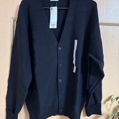 【決定しました】新品未使用品‼️GU カーディガン(黒)