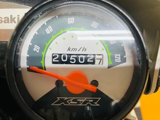 20502km  ★始動動画あり★  カワサキ KSR110　小型