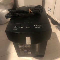 アイリスオーヤマ3.0ℓ電気ポット
