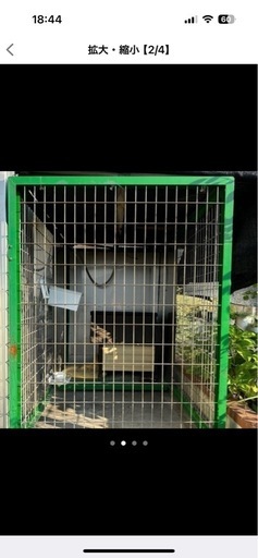 特大鉄檻 小型犬〜超大型犬 犬小屋 物置