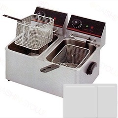 新品未使用　電気フライヤー　2層式