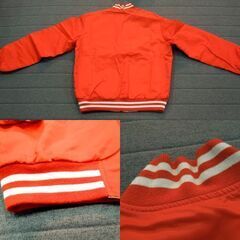 USED品 レトロ コカ・コーラ スタッフジャンパー ジャケット VAN JAC Sサイズ Come on in. Coke オブジェ 札幌市 新道東店の画像