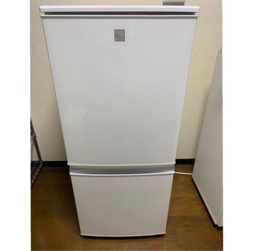 SHARP 2ドア冷蔵庫  137L 2018年製
