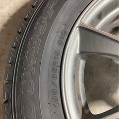 195/65R15　美品　スタッドレスタイヤ　ホイールセット　の画像