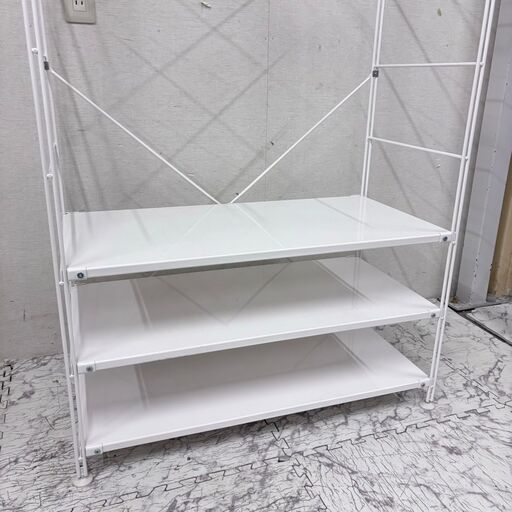  20725  スチールユニット シェルフ ワードローブセット 無印良品   ◆大阪市内・東大阪市他 6,000円以上ご購入で無料配達