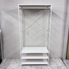  20724  スチールユニット シェルフ ワードローブセット ...