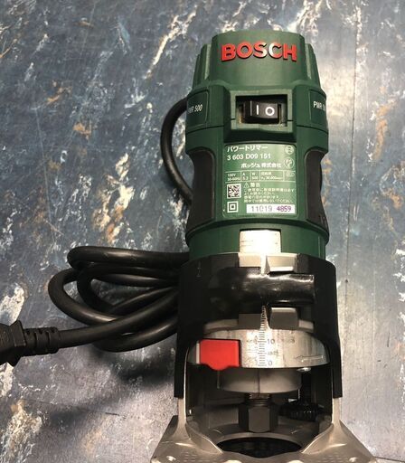 ボッシュ　電動トリマー　D09