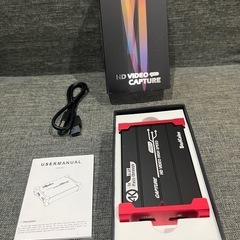 キャプチャーボード 4K30FPSパススルー対応 キャプチャーボードSwitch対応1080P 60FPS キャプチャー ビデオキャプチャー USB3.0高速伝送 ゲームキャプチャー ドライバー不要 Switch PS4 PS3 Xbox Wii Uゲーム録画 実況HDMIビデオ録画用 (ARX321NEW)の画像