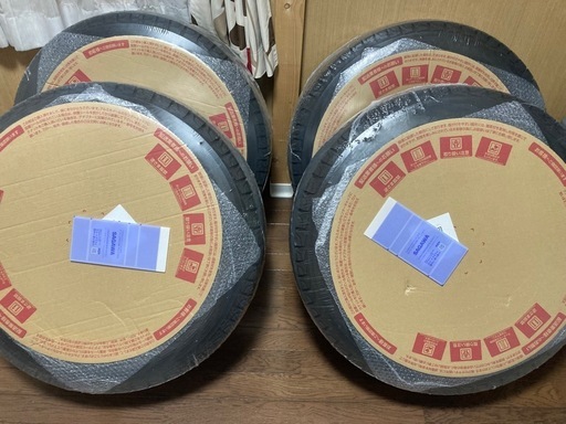 後期プラド　スタッドレスタイヤ　ホイール付き　265/65r17