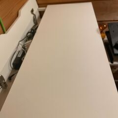 スタンディングデスク（白）の画像