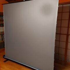 プロジェクタースクリーン 80インチ ワイド 自立式 の画像