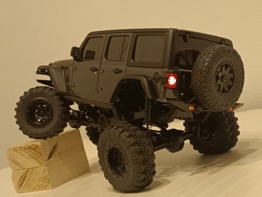 【お引き渡し完了】京商(KYOSHO)ミニッツ4×4　ラジコンカー　ジープ ラングラー アンリミテッド ルビコン グラナイトクリスタル