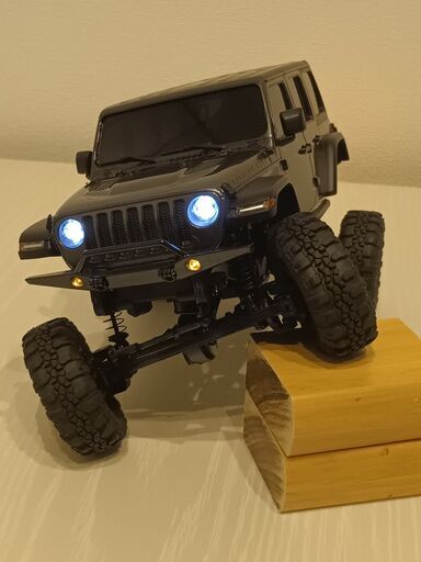【お引き渡し完了】京商(KYOSHO)ミニッツ4×4　ラジコンカー　ジープ ラングラー アンリミテッド ルビコン グラナイトクリスタル