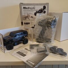 【お引き渡し完了】京商(KYOSHO)ミニッツ4×4　ラジコンカー　ジープ ラングラー アンリミテッド ルビコン グラナイトクリスタルメタリック 32521GM 　室内走行のみカスタムありの画像