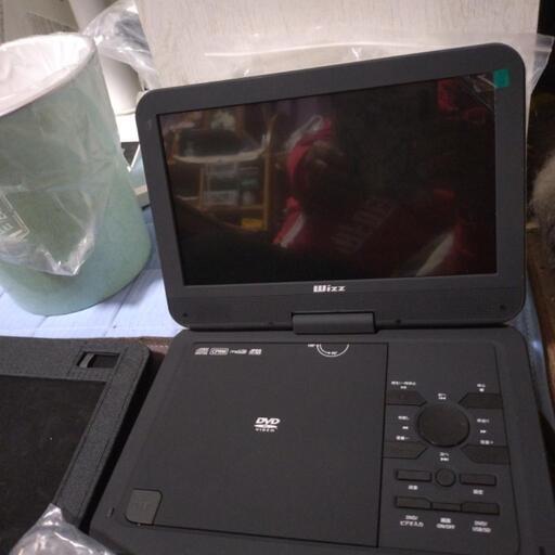 未使用品のDVDプレイヤー