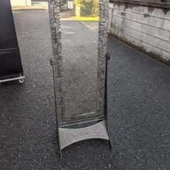 アイアン　姿見　鏡　ミラー　アンティーク 