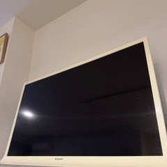テレビSHARP40の画像