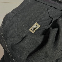 DIESELのニットブルゾンの画像