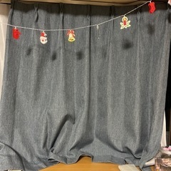 短尺カーテン　　出窓などに