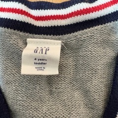 GAP カーディガン　4y ②の画像