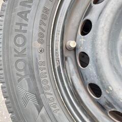 【ホイル無し】ヨコハマiG91 145/80R12  80/78...