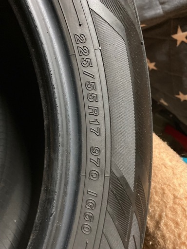 スタッドレス　YOKOHAMA iG60 225/55R17 2020年製