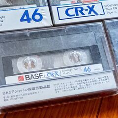 BASF社製 カセットテープ ５本セット【ヴィンテージ】の画像