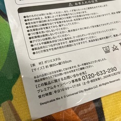 ミニオン　ビーチタオルの画像