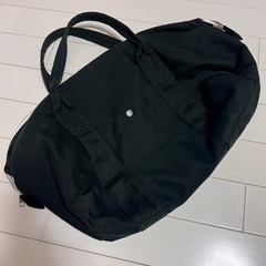 Zucca 黒ファスナー付きバッグの画像
