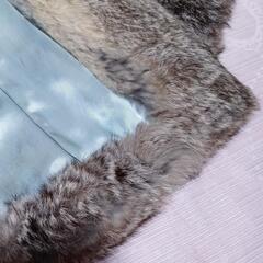 毛皮コート　ミドル丈の画像