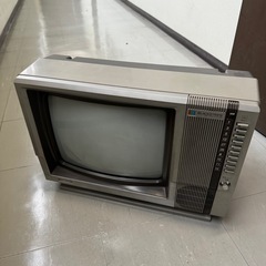 動作確認済み　ブラウン管テレビ　昭和レトロ　アンティーク