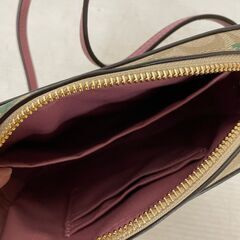 【COACH】 《未使用》 コーチ ショルダーバッグ バラ柄 ミニカメラバッグ シグネチャー柄 F02465 IME7V N0507の画像