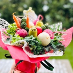 食べれるお野菜ブーケワークショップ