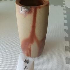 未使用 備前焼 山本宗秀 花瓶 器 陶器  の画像
