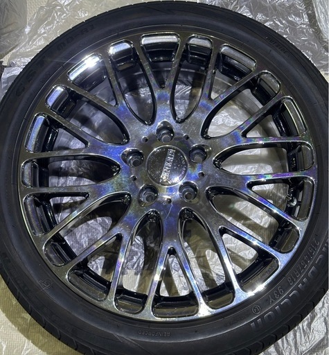 1本2万円！18インチ メッキホイール