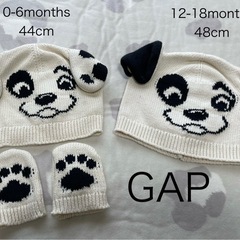 babyGAP ディズニー 101匹わんちゃん  ニット帽 2セット