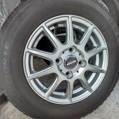 軽自動車 スタッドレス  社外アルミ 中古 145/80R13 ...