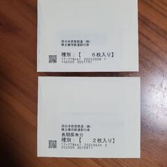 JR西日本 株主優待　８枚の画像