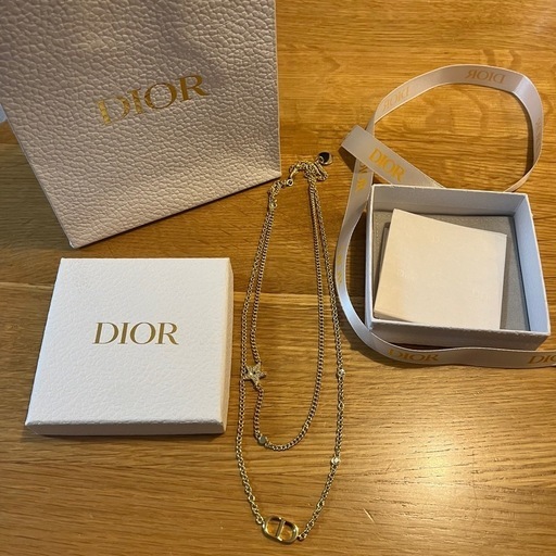 DIOR ディオール　CD ダブルネックレス