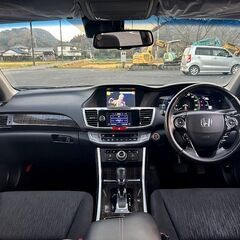【アコード】CR6型★極美品★最上級モデル【ハイブリッドEX】ロング車検R8年7月・安全装備多数・自動ブレーキ・車間制御・フルセグTV付き純正ナビ…相談の画像