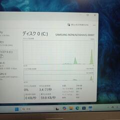  win11正式対応機種　Office2021付きパナソニック ノートパソコンCF-SVの画像