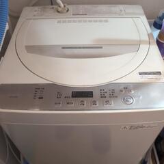 SHARP ES-G55TC 全自動洗濯機販売中です!! 安心の1年保証付き!! SHARP 5.5kg全自動洗濯機 ES-G55TC-N 2017年製 - メルカリ