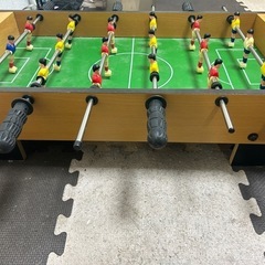 テーブルサッカーゲームの画像