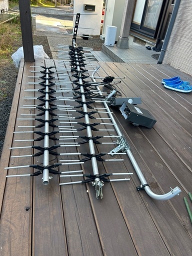 マスプロアンテナUHF30素子\u0026UHFブースター