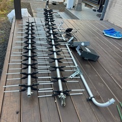 マスプロアンテナUHF30素子&UHFブースターの画像