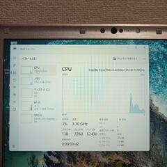  win11正式対応機種 Office2021付きパナソニックノートパソコンCF-SV②の画像