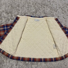 子供服 ラルフローレン チェックシャツ 厚手 キルティング 70cmの画像