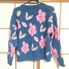 花柄カーディガンの画像